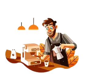 Barista Cafe Satu Tiga